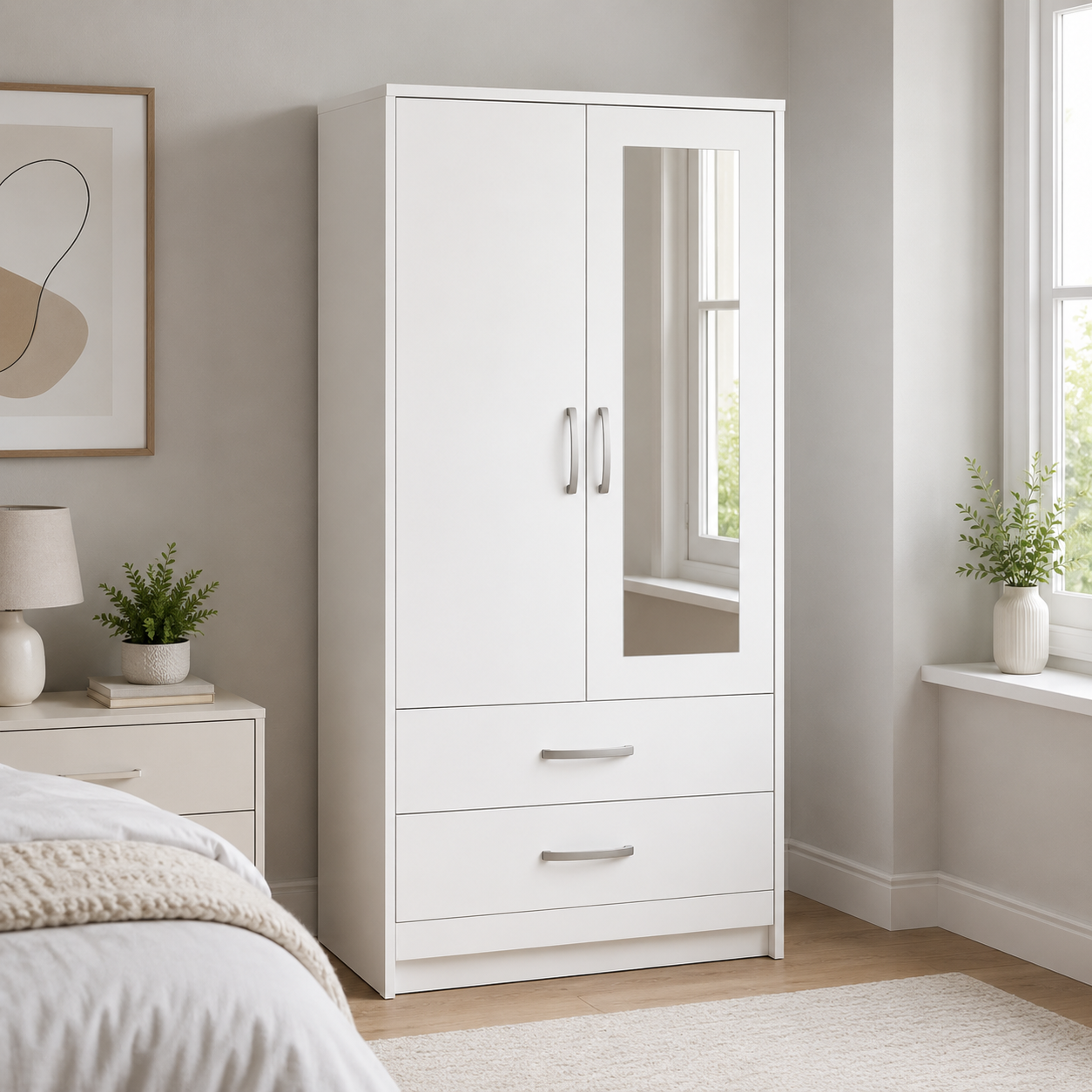 Double Door Wardrobe