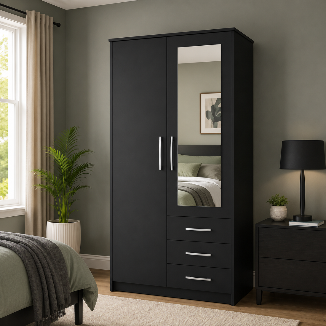 Double Door Wardrobe