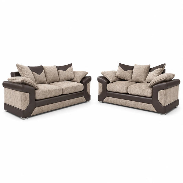 Dino Sofa Set | 1, 2 & 3 Seater Options | Choose Colours