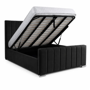 Luxury Bed With Gaslift Storage
