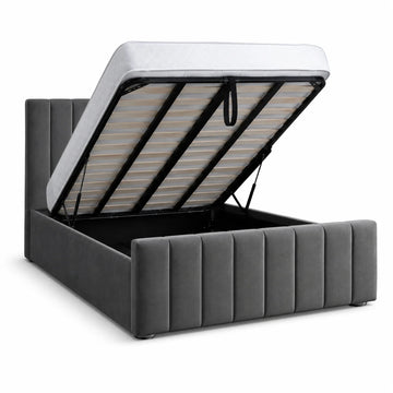 Luxury Bed With Gaslift Storage