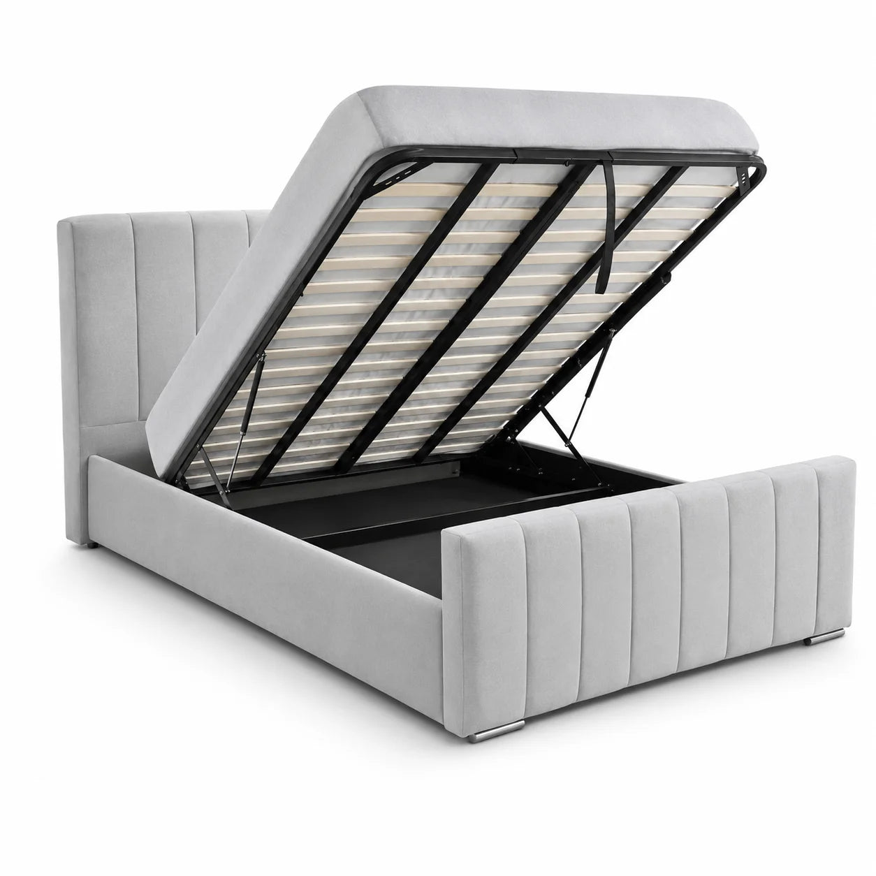 Luxury Bed With Gaslift Storage