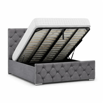Luxury Bed With Gaslift Storage