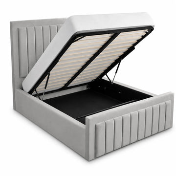 Luxury Bed With Gaslift Storage