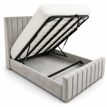 Luxury Bed With Gaslift Storage