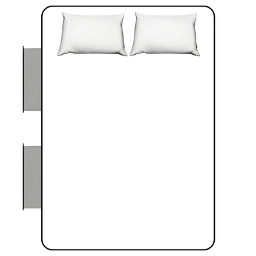 Two Drawers On The Left Side