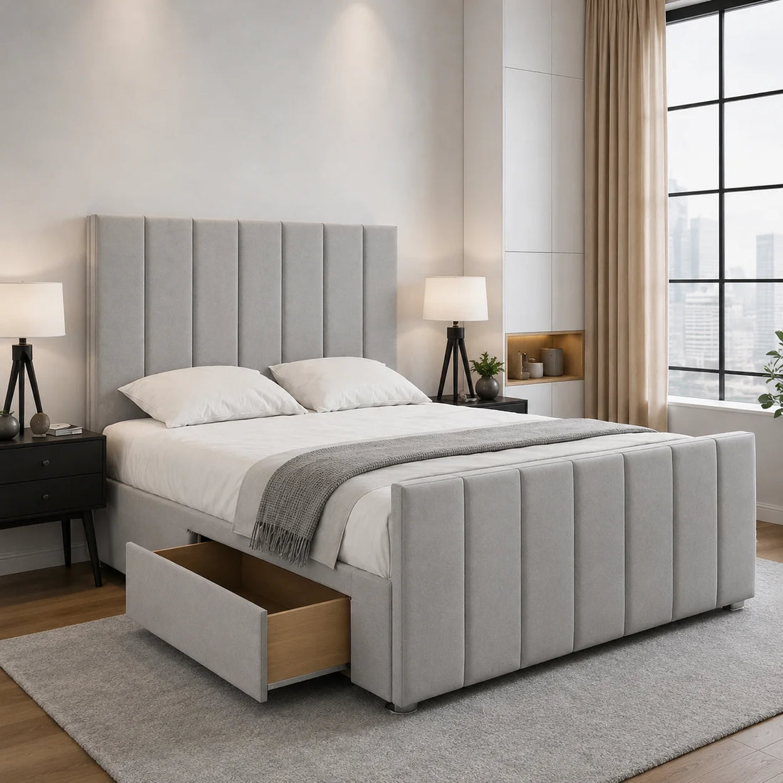 Luxury Divan Bed - Panel Line