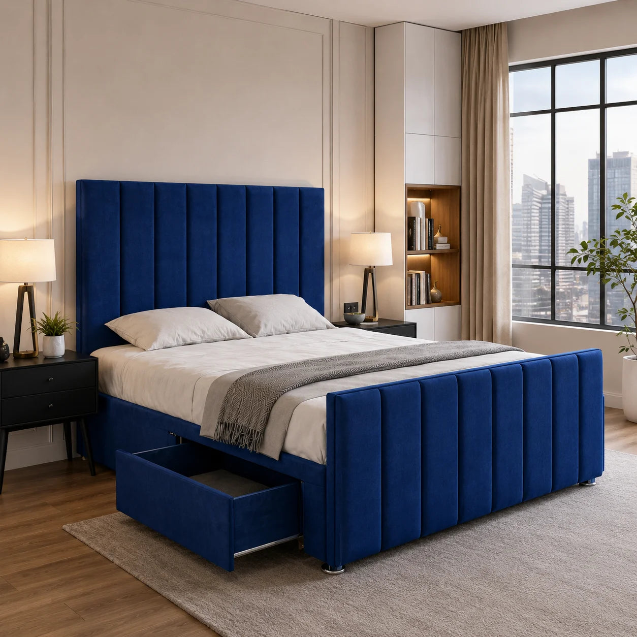 Luxury Divan Bed - Panel Line