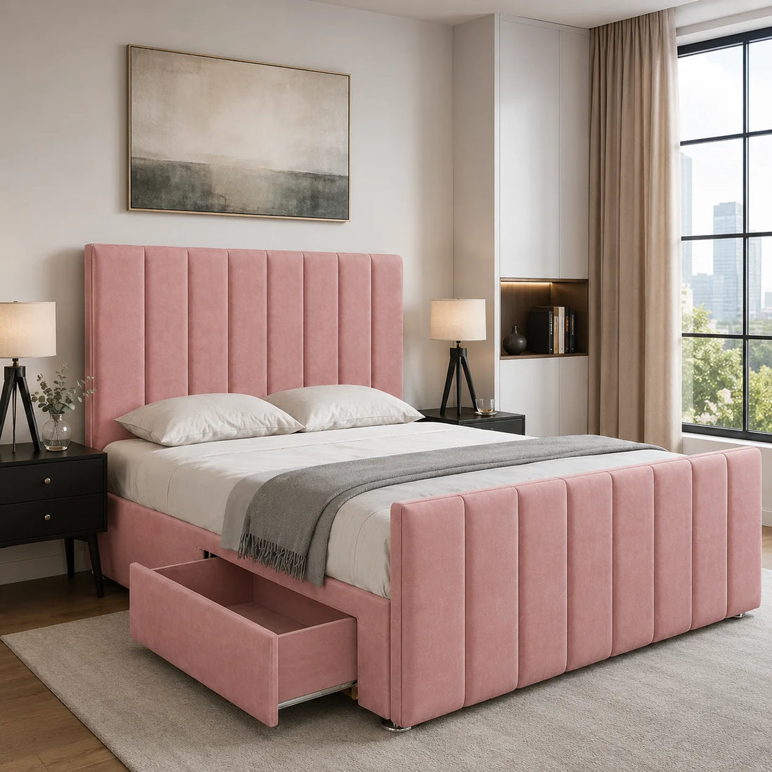 Luxury Divan Bed - Panel Line