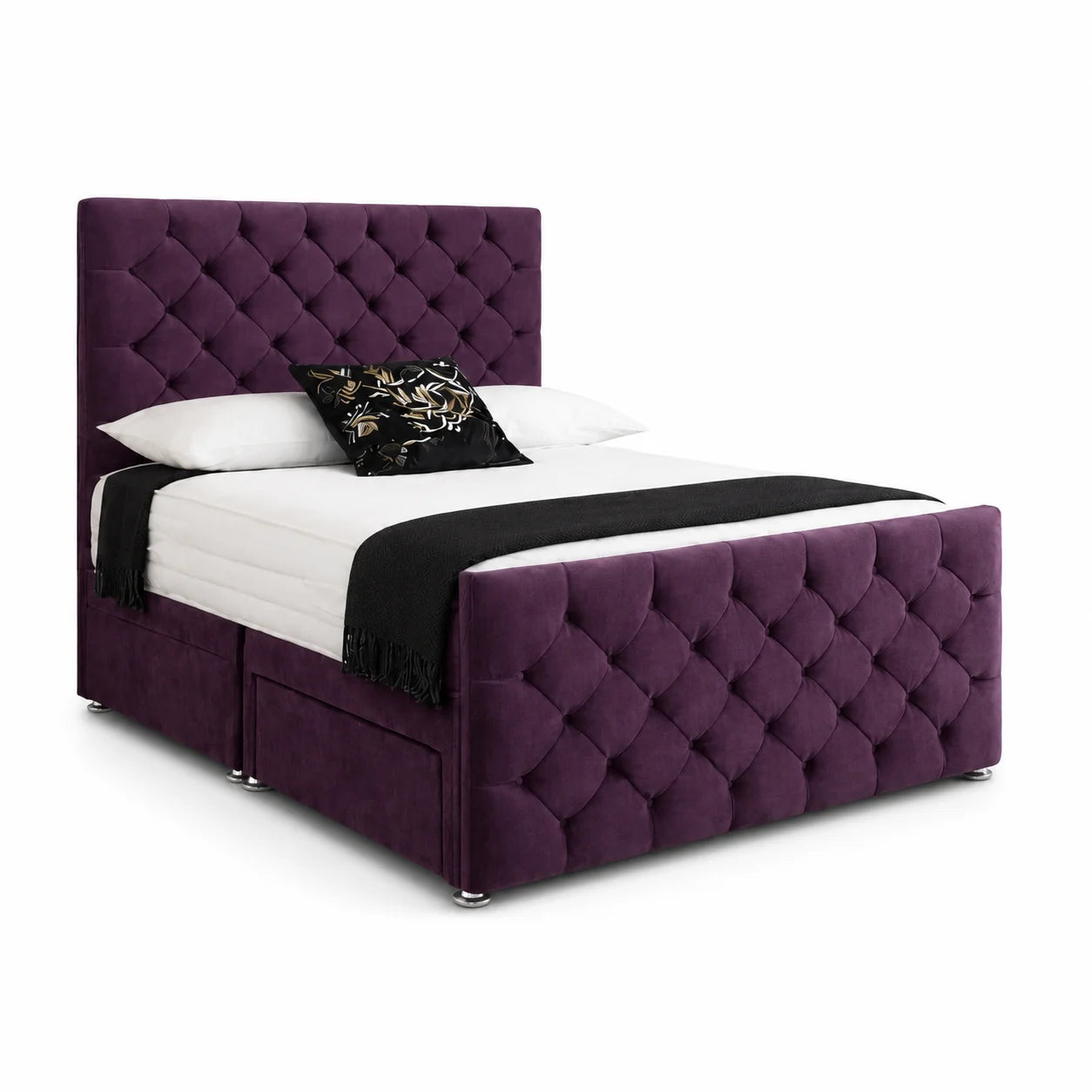 Luxury Divan Bed - Chesterfield