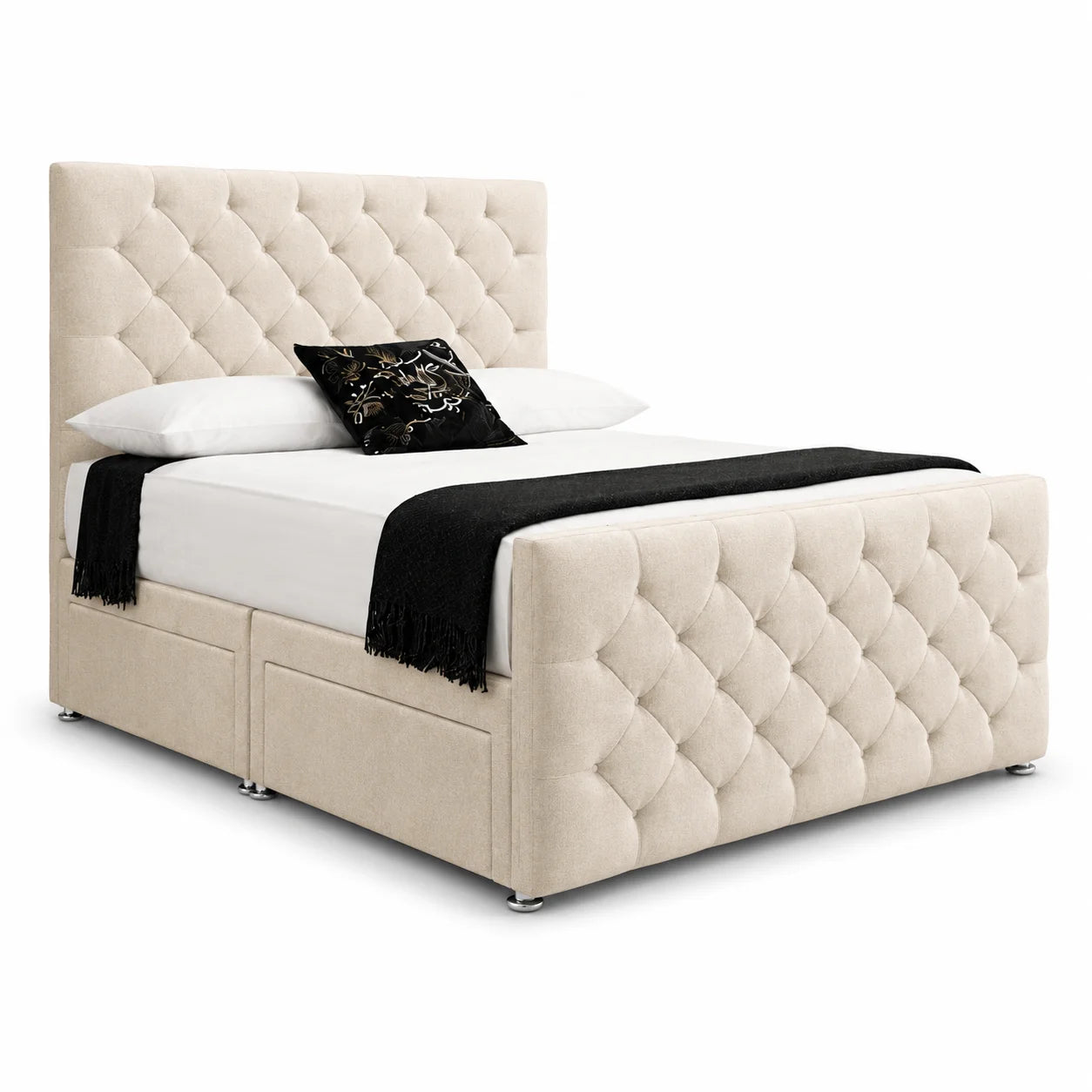Luxury Divan Bed - Chesterfield