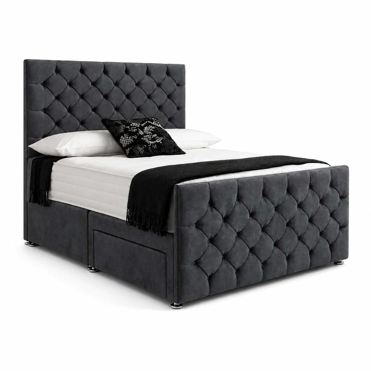 Luxury Divan Bed - Chesterfield