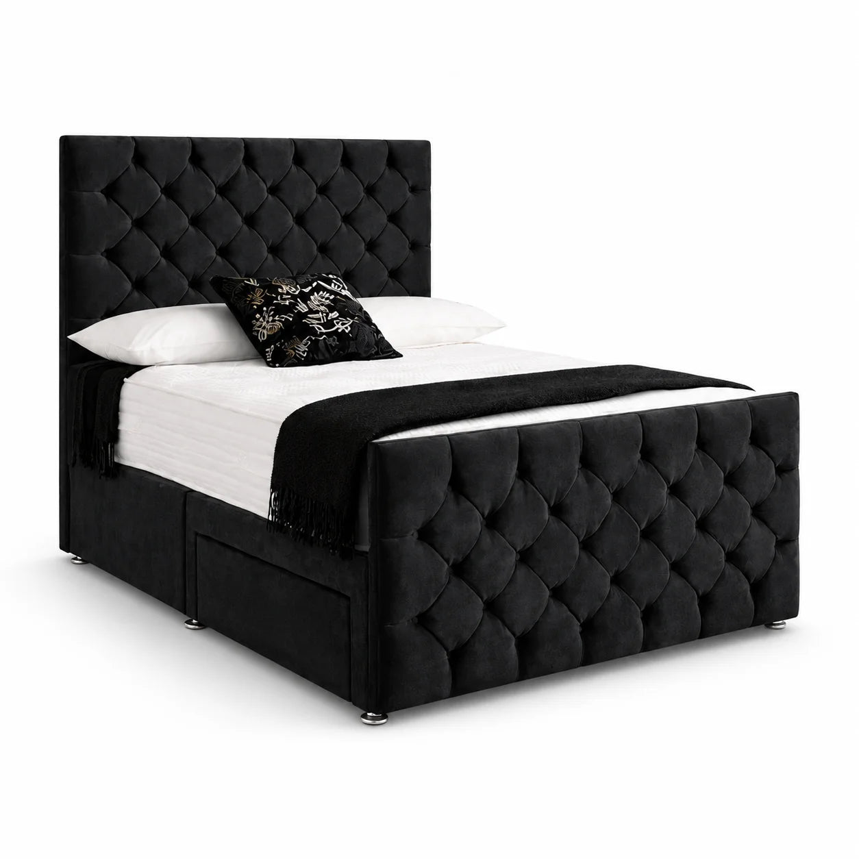 Luxury Divan Bed - Chesterfield