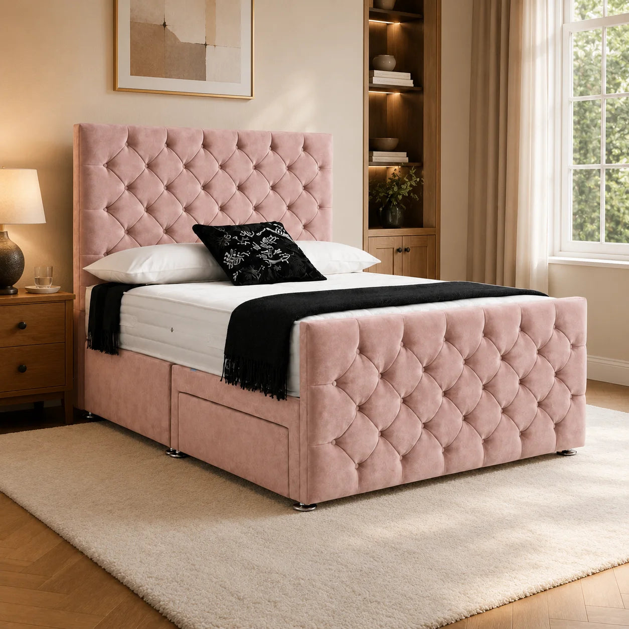 Luxury Divan Bed - Chesterfield