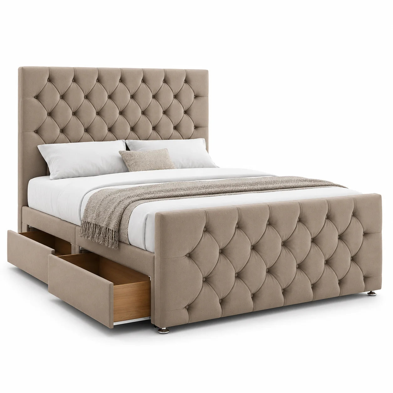 Luxury Divan Bed - Chesterfield
