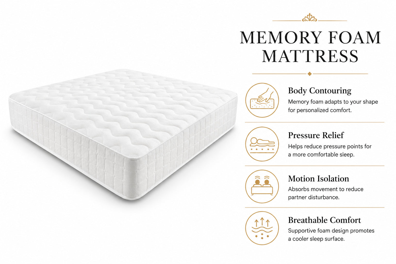 10 INCH MEMORY FOAM MATTRESS