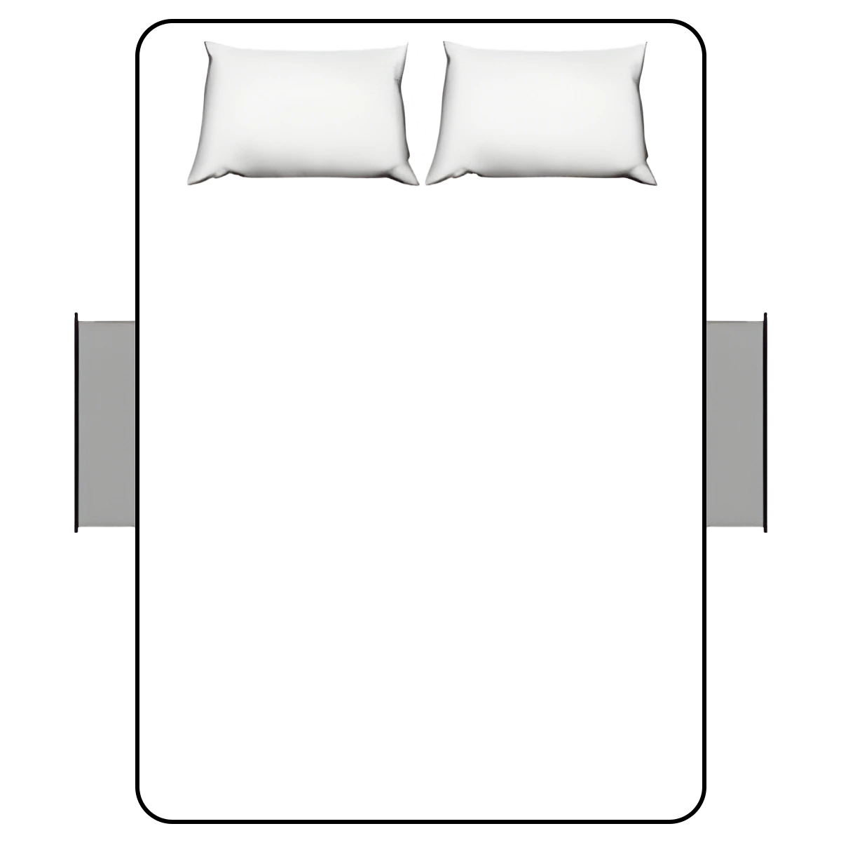 Two Drawers on Opposite Side