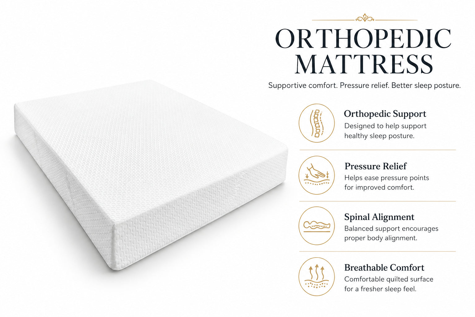 10 INCH ORTHOPAEDIC MATTRESS