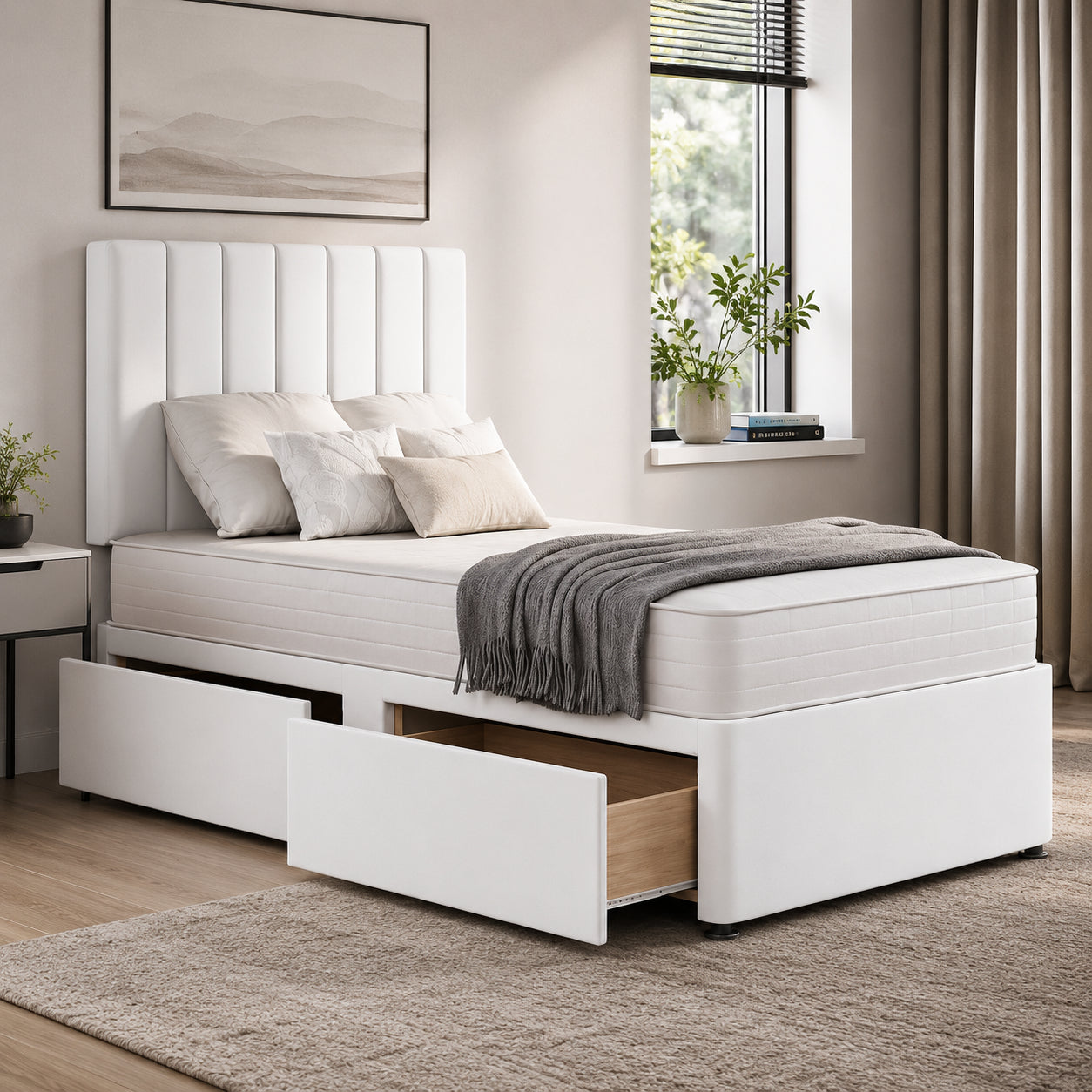 Panel Line Divan Bed