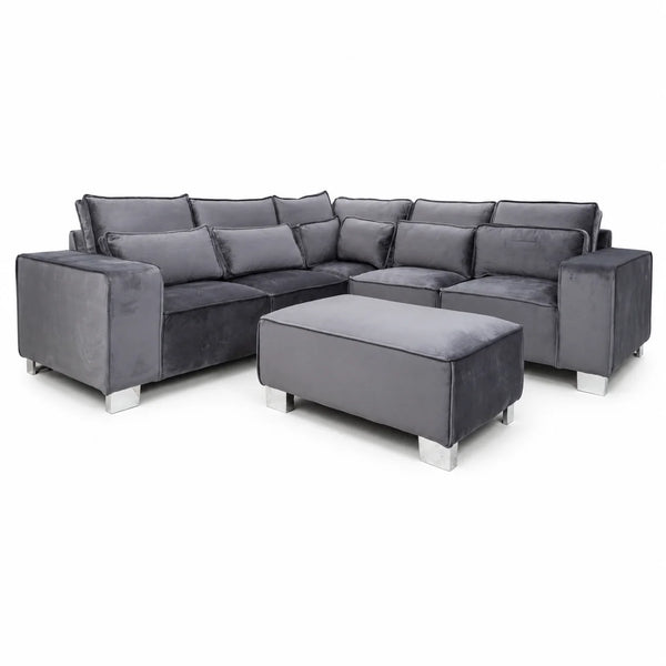 Salone Corner Sofa | 5 Seater | Choose Colours