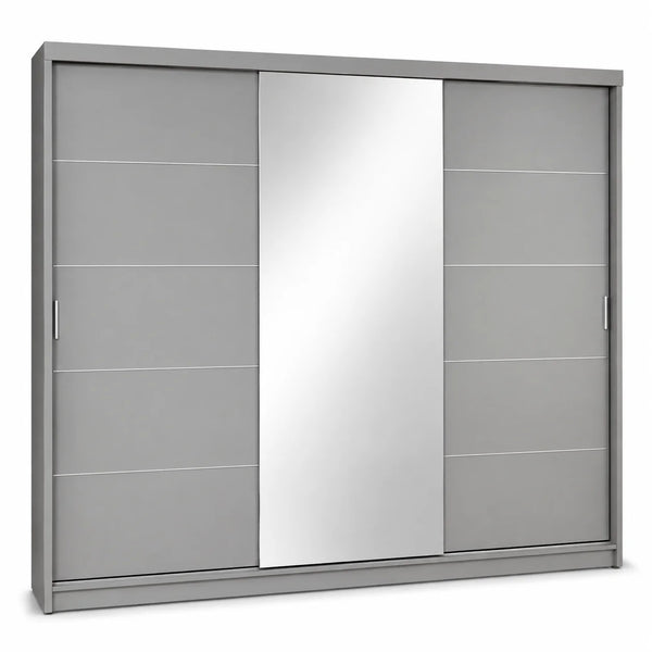 Sliding Wardrobe | 203cm & 250cm Fitted Wardrobe with Soft-Close Doors